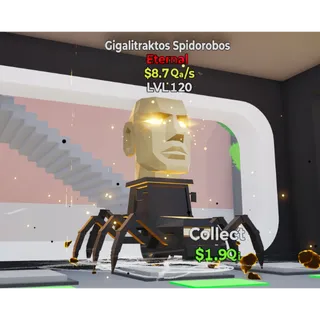 Steal The Brainrot - Gigalitraktos Spidorobos lvl 120