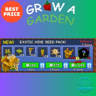 10X EXOTIC HIVE SEED PACK
