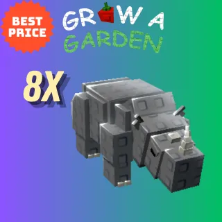 GROW A GARDEN 8X RHINO