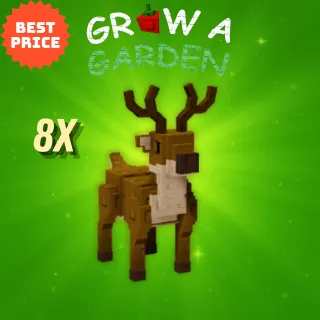 GROW A GARDEN 8X REINDEER