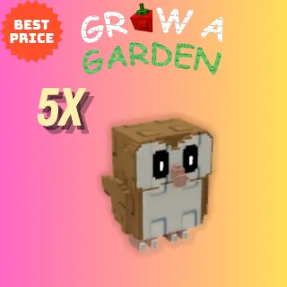 GROW A GARDEN 5X BARN OWL
