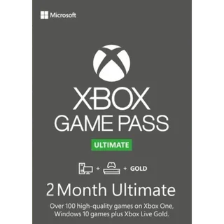  Xbox Game Pass Ultimate 2 Months