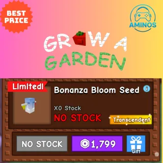 BONANZA BLOOM SEED