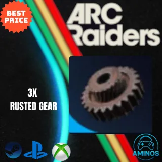ARC RAIDERS 3X RUSTED GEAR