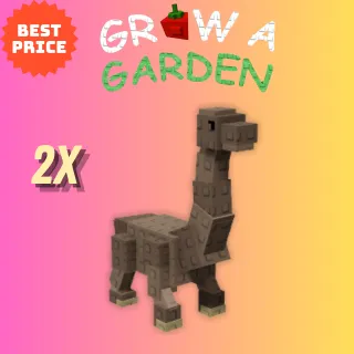GROW A GARDEN 2X BRONTOSAURUS