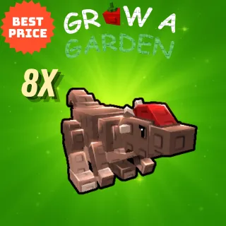 GROW A GARDEN 8X Pachycephalosaurus