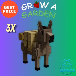 GROW A GARDEN 3X PACK MULE