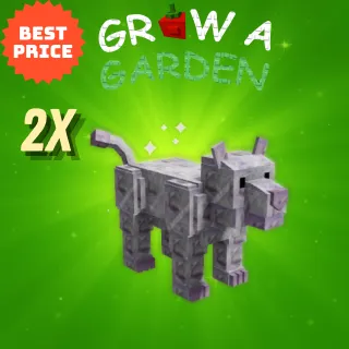 GROW A GARDEN 2X DIAMOND PANTHER