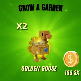 X2 GOLDEN GOOSE + 100 SX SHECKLES