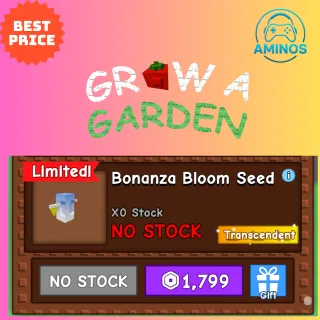 BONANZA BLOOM SEED