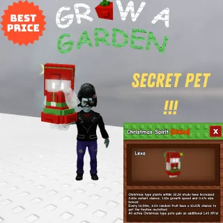 CHRISTMAS SPIRIT SECRET PET