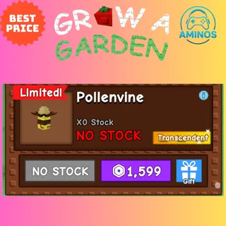 GROW A GARDEN POLLENVINE SEED