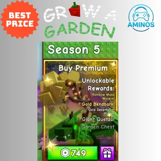 GROW A GARDEN PREMIUM PASS SEASON 5