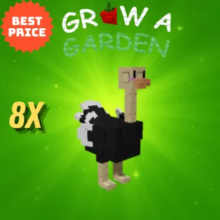 GROW A GARDEN 8X OSTRICH