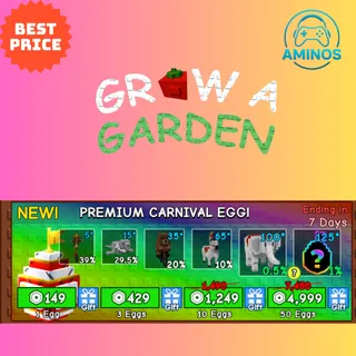 50X PREMIMUM CARNIVAL EGG 