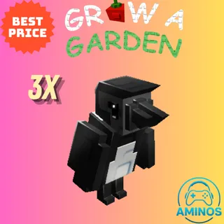 GROW A GARDEN 3X MAGPIE 