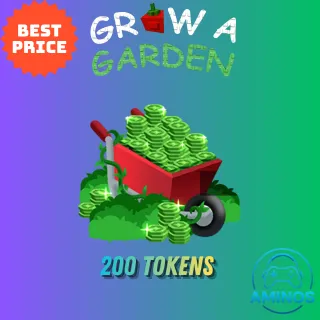 GROW A GARDEN 200 TRADE TOKENS