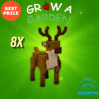 GROW A GARDEN 8X REINDEER