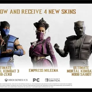 *RARE!* Mortal Kombat 1: Khaos Reigns Skin Pack PRE-ORDER Exclusive