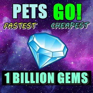 1 BILLION GEMS PETS GO