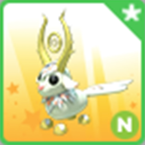 Neon GoldHorn - Adopt Me Game Items - Gameflip