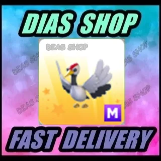 Pet | Mega Red Crowned Crane