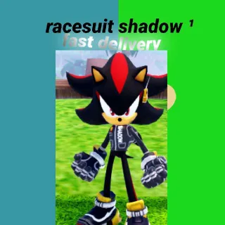 Sonic Speed Simulator Racesuit Shadow