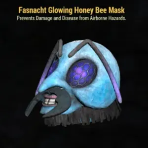 glowing honey bee