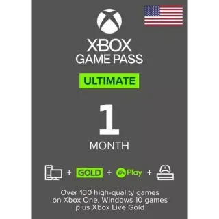 XBOX GAME PASS ULTIMATE 1 MONTH (USA Region Only)