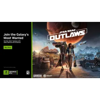 Star Wars Outlaws Game Redemption Code PC GeForce RTX 40 Series PC *READ Description*