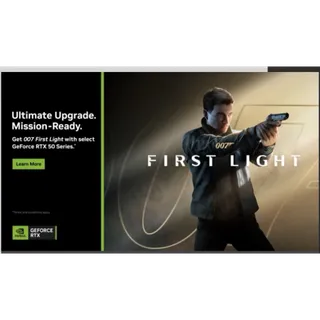 007 First Light Standard Code - NVIDIA Hardware REQUIRED - *Read Description*