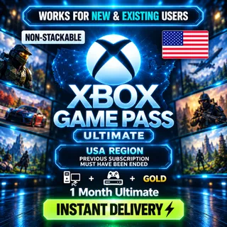 xbox game pass ultimate(new & existing users)