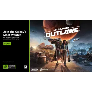 Star Wars Outlaws Game Redemption Code PC GeForce RTX 40 Series PC *READ Description*