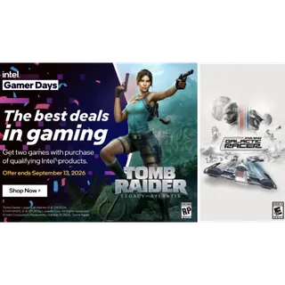 Intel Gamer Days Code STAR WARS Galactic Racer + Tomb Raider Legacy of Atlantis