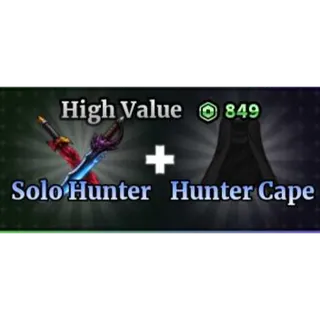 SOLO HUNTER + HUNTER CAPE - SAILOR PIECE