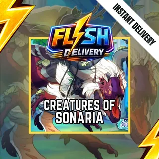 4 FULL MISSION TOKEN - CREATURES OF SONARIA / COS