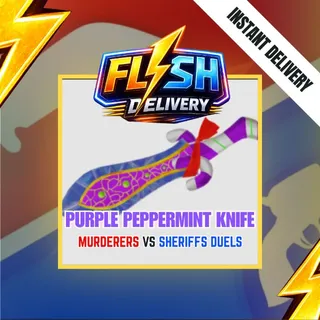 PURPLE PEPPERMINT KNIFE - MURDERERS VS SHERIFFS DUELS / MVSD