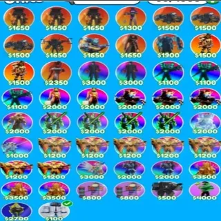 49X UNIT PACK + 6B VALUE 6000M - TOILET TOWER DEFENSE / TTD