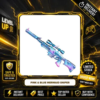 PINK & BLUE MERMAID SNIPER - MURDERERS VS SHERIFFS DUELS / MVSD