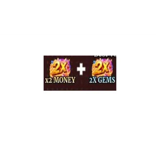 2X GEMS + 2X MONEY / X2 GEMS + X2 MONEY - SAILOR PIECE