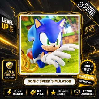 100K RED STAR RINGS - SONIC SPEED SIMULATOR