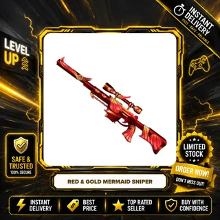 RED & GOLD MERMAID SNIPER - MURDERERS VS SHERIFFS DUELS / MVSD