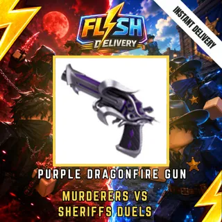 PURPLE DRAGONFIRE GUN - MURDERERS VS SHERIFFS DUELS / MVSD