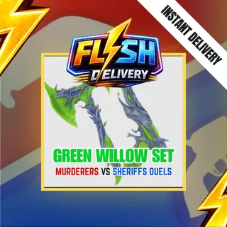 GREEN WILLOW SET (GUN AND AXE) - MURDERERS VS SHERIFFS DUELS / MVSD