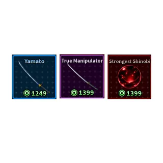 YAMATO + TRUE MANIPULATOR + STRONGEST SHINOBI - SAILOR PIECE