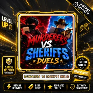 BLUE FANG BUNDLE (SNIPER + GUN + AXE) -MURDERERS VS. SHERIFFS DUELS / MVSD