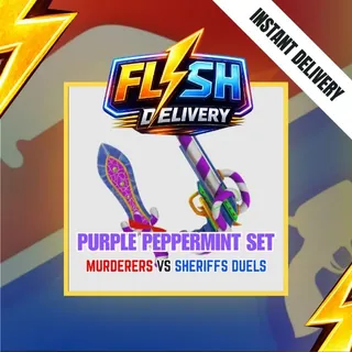 PURPLE PEPPERMINT SET - MURDERERS VS SHERIFFS DUELS / MVSD