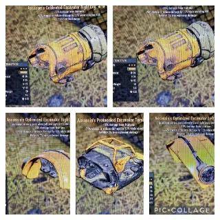 Assassins Excavator Sent