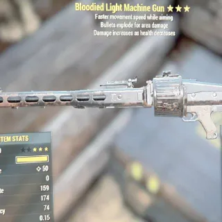Weapon | Bloodied LMG ⭐⭐⭐