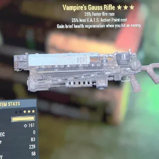 Weapon | Vampires Gauss Rifle ⭐⭐⭐